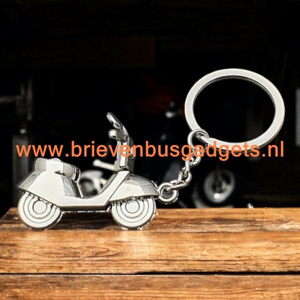 Sleutelhanger Scooter, Overige merken, Overige typen, Nieuw, Www.brievenbusgadgets.nl