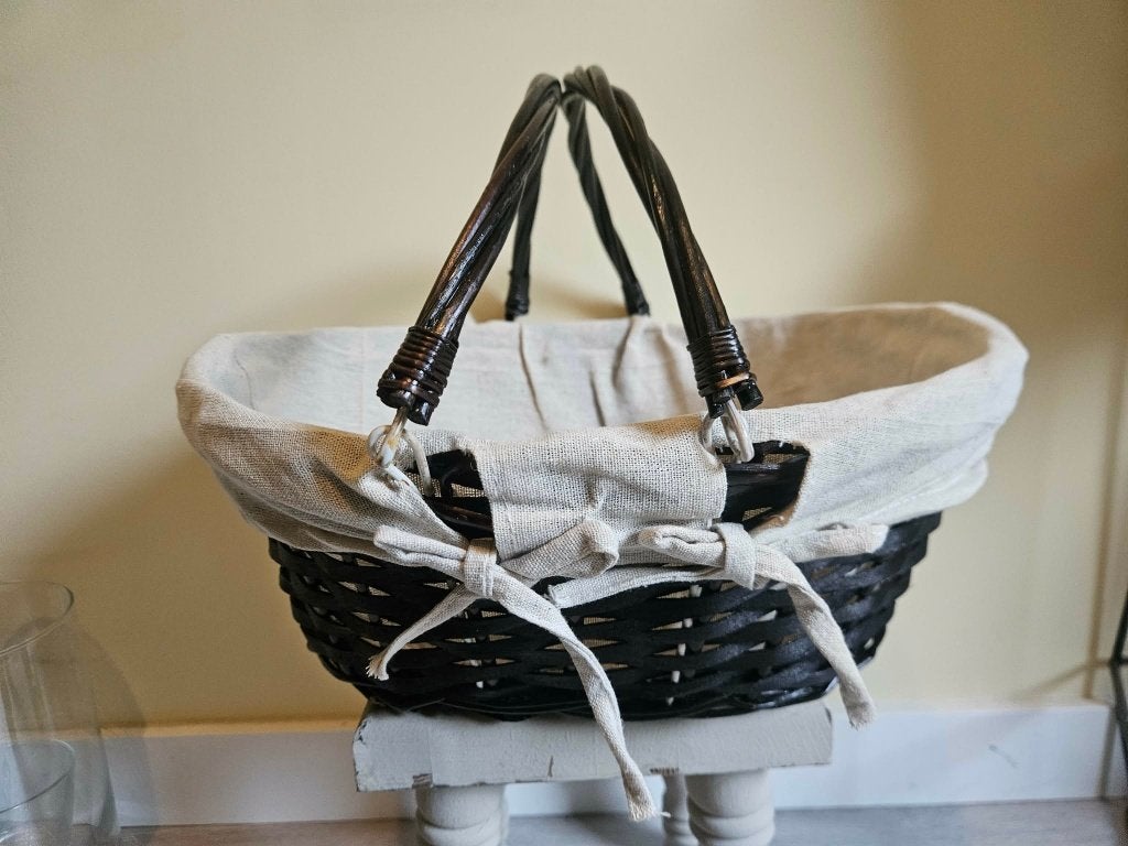 Picnic mand L37*W33*H14 cm, Ophalen of Verzenden, Zo goed als nieuw