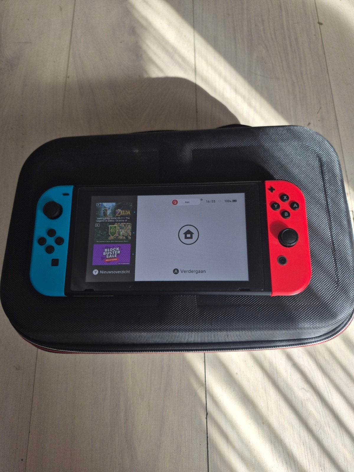 te koop switch, Ophalen, Zo goed als nieuw, Switch Original, Met games