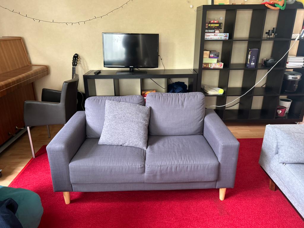 Mooie tweezitsbank, Huis en Inrichting, Banken | Sofa's en Chaises Longues, 150 tot 200 cm, Tweepersoons, 75 tot 100 cm, Ophalen of Verzenden