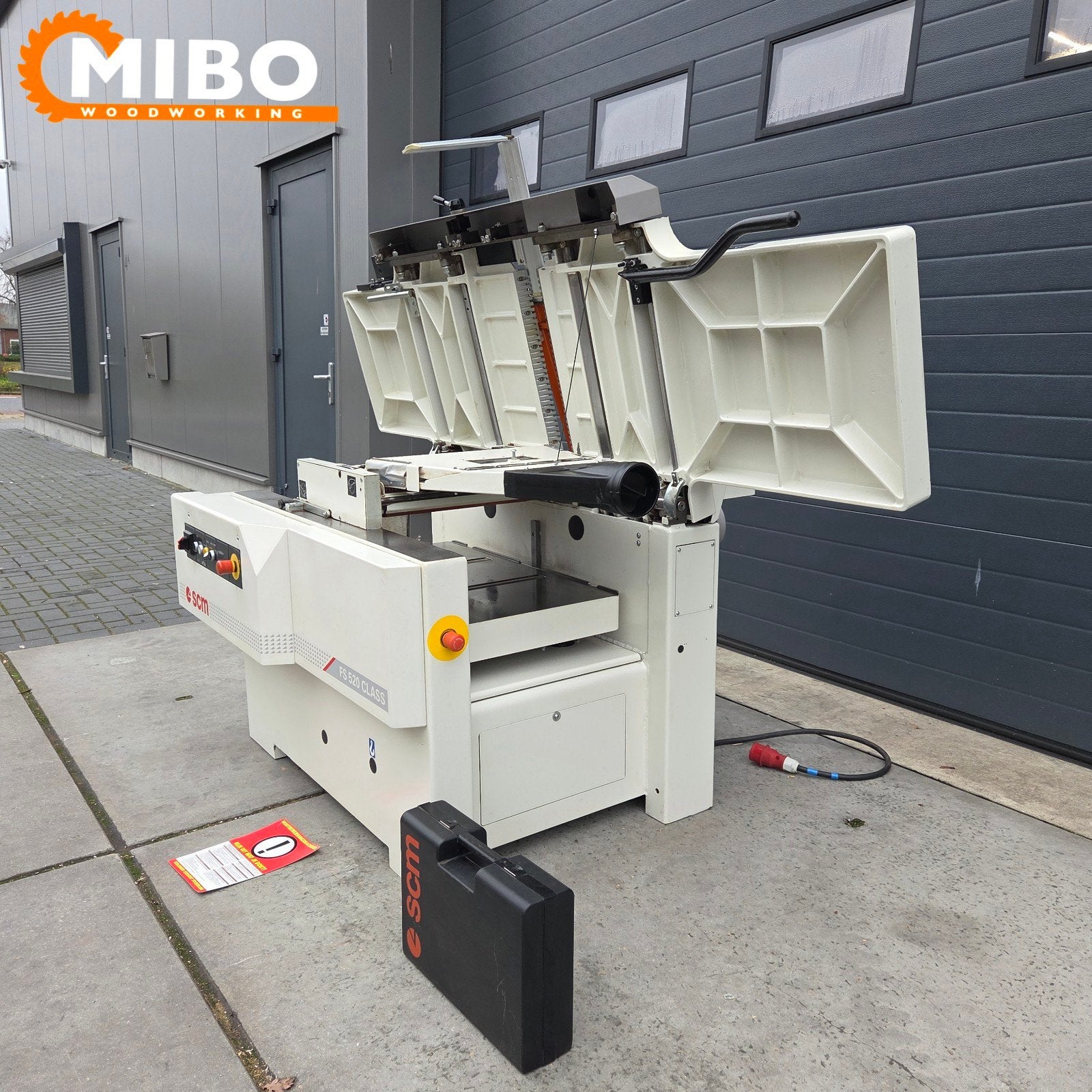 SCM Vlakenvandiktebank 520mm schaafbank *** Vol opties, Doe-het-zelf en Verbouw, Schaafmachines, Ophalen of Verzenden, Zo goed als nieuw