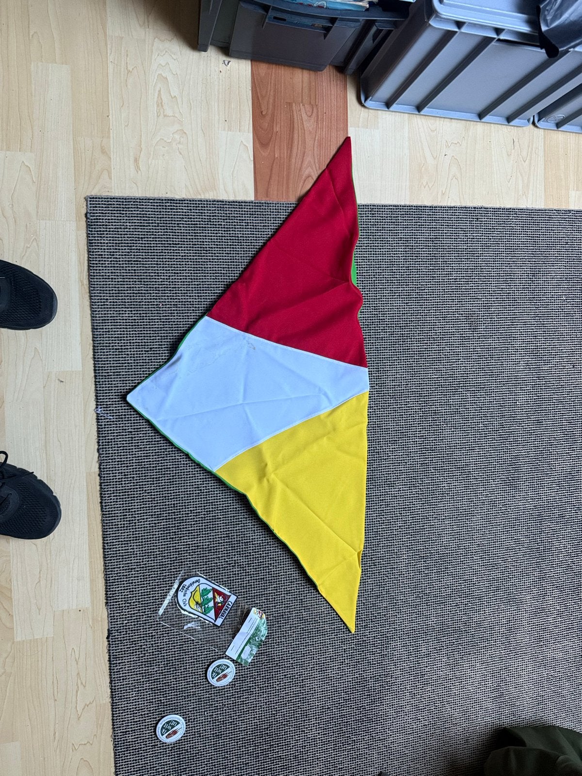 Oeteldonk Das - Carnaval Accessoire, Ophalen of Verzenden, Zo goed als nieuw, Carnaval, Accessoires