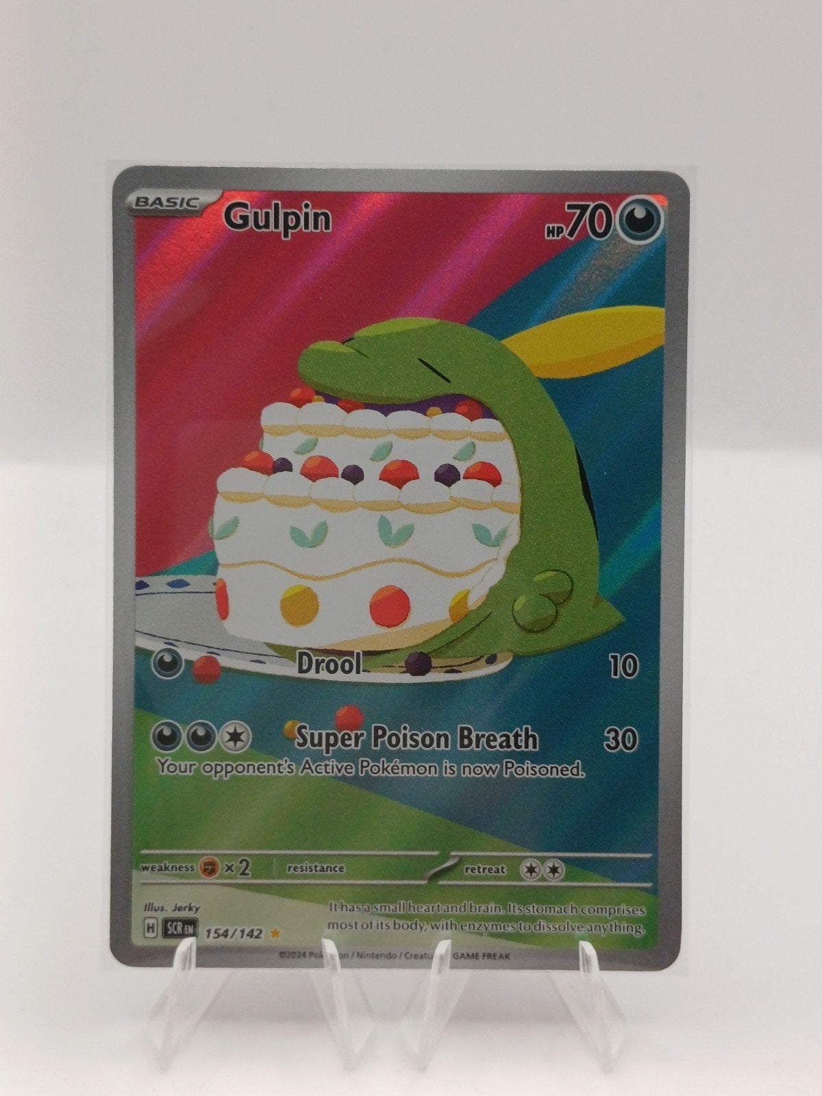 Gulpin #154 (Stellar Crown) - NM, Verzenden, Zo goed als nieuw, Losse kaart, Foil
