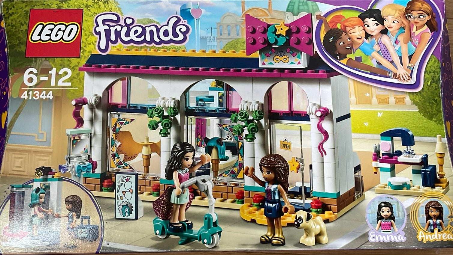 LEGO Friends set 41344, Inclusief instructies, Lego, Friends, Ophalen of Verzenden