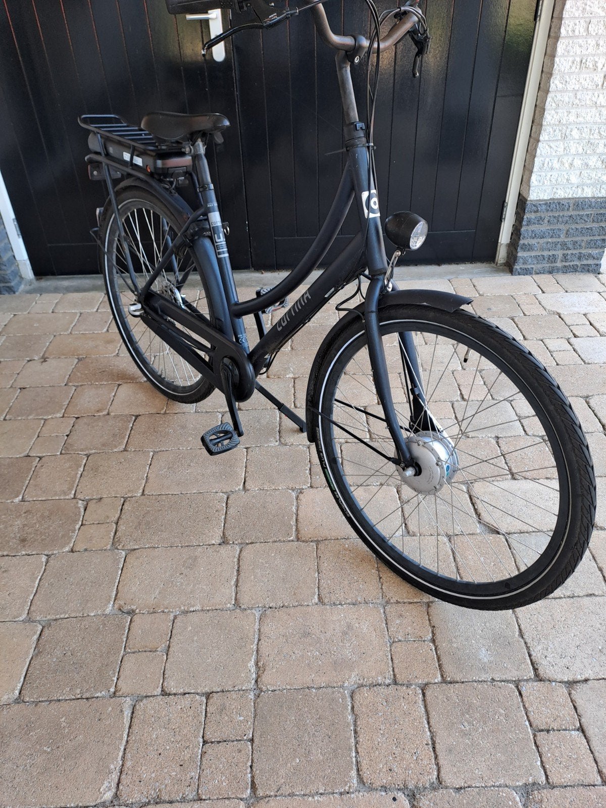 Elektrische ebike damesfiets Cortina sterke Bafang 36v accu, Fietsen en Brommers, Overige merken, Velgrem, Versnellingen, Ophalen of Verzenden