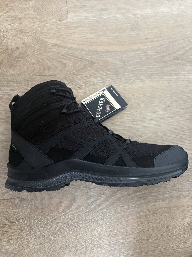 haix black eagle athlectic mid black schoenen maat 44/45, Nieuw, Ophalen of Verzenden, Wandelschoenen of Bergschoenen, Zwart