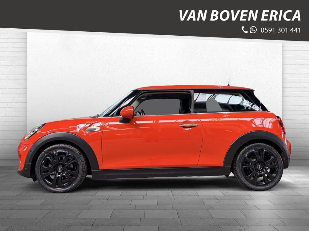 MINI Mini 1.5 Pepper Leder Stoelverw. Union Jack Led Pdc Cli, Auto's, Mini, Voorwielaandrijving, Overige kleuren, 4 stoelen, Leder en Stof