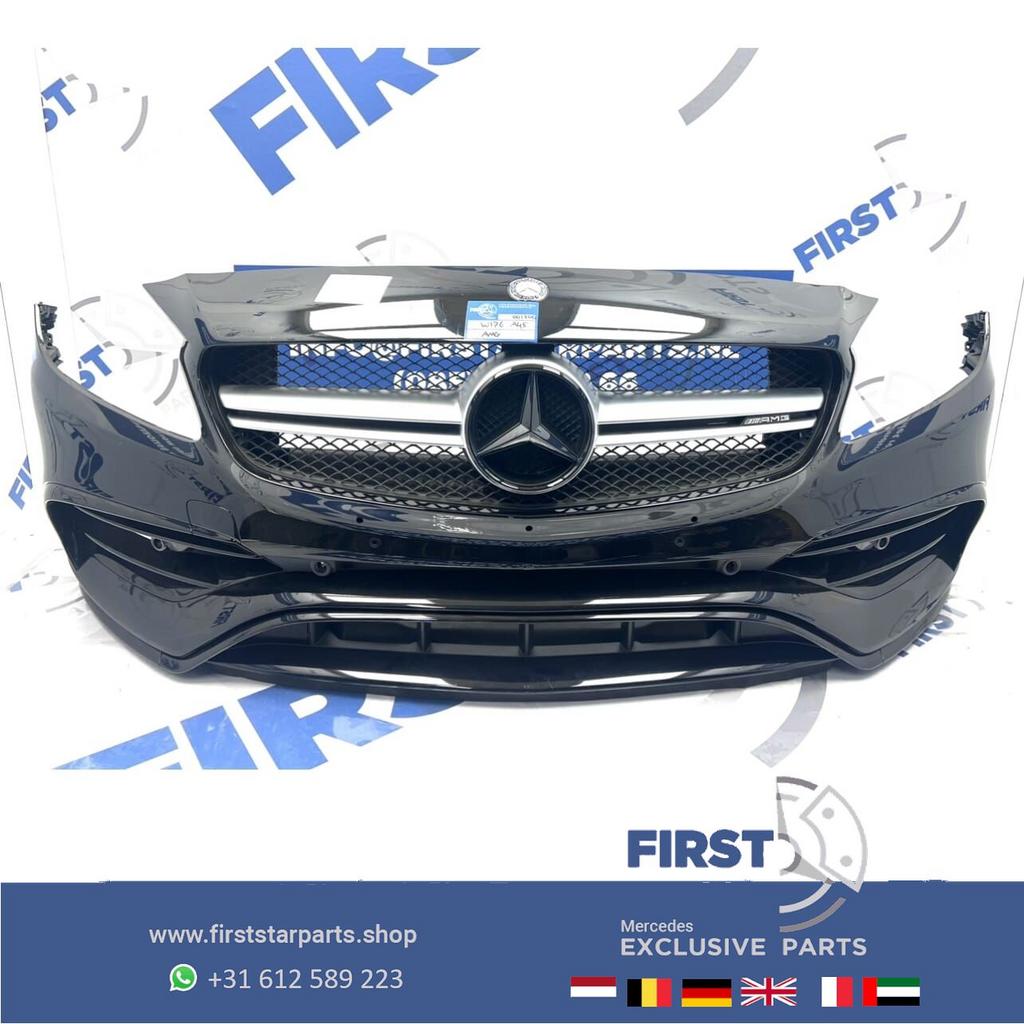 W176 Facelift A45 AMG Voorbumper COMPLEET Mercedes A Klasse, Gebruikt, -, Voor, Ophalen of Verzenden