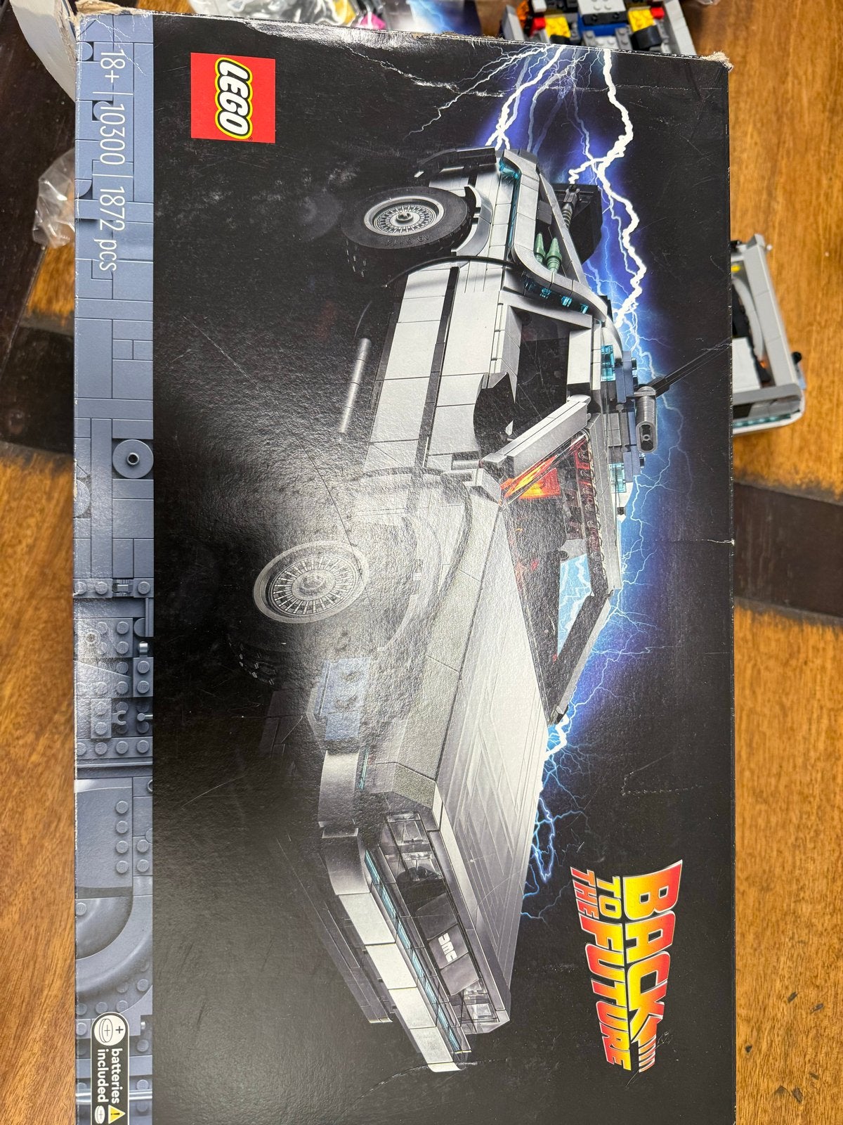 Lego Back to the Future DeLorean (10300) - Flux Capacitor st, Ophalen of Verzenden, Zo goed als nieuw