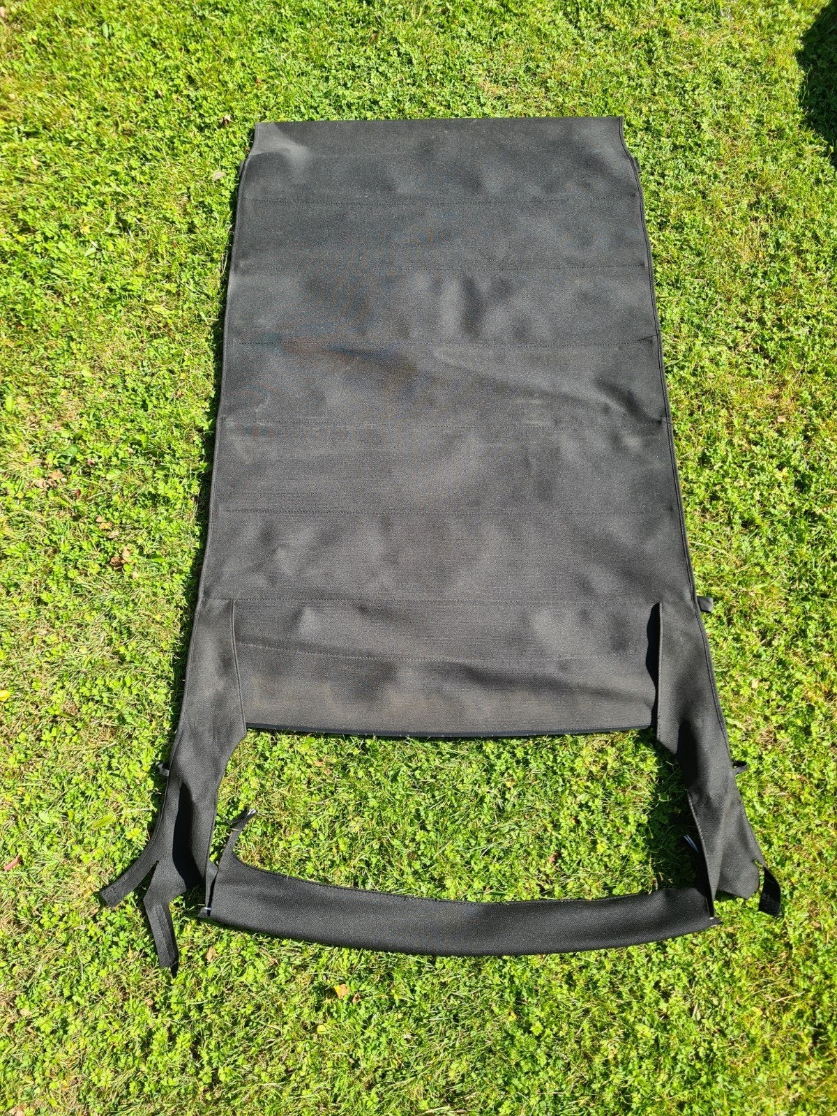 Fiat 500C hemelbekleding zwart – nette staat (zeldzaam), Auto-onderdelen, Ophalen of Verzenden, Voor, Fiat, Spatbord