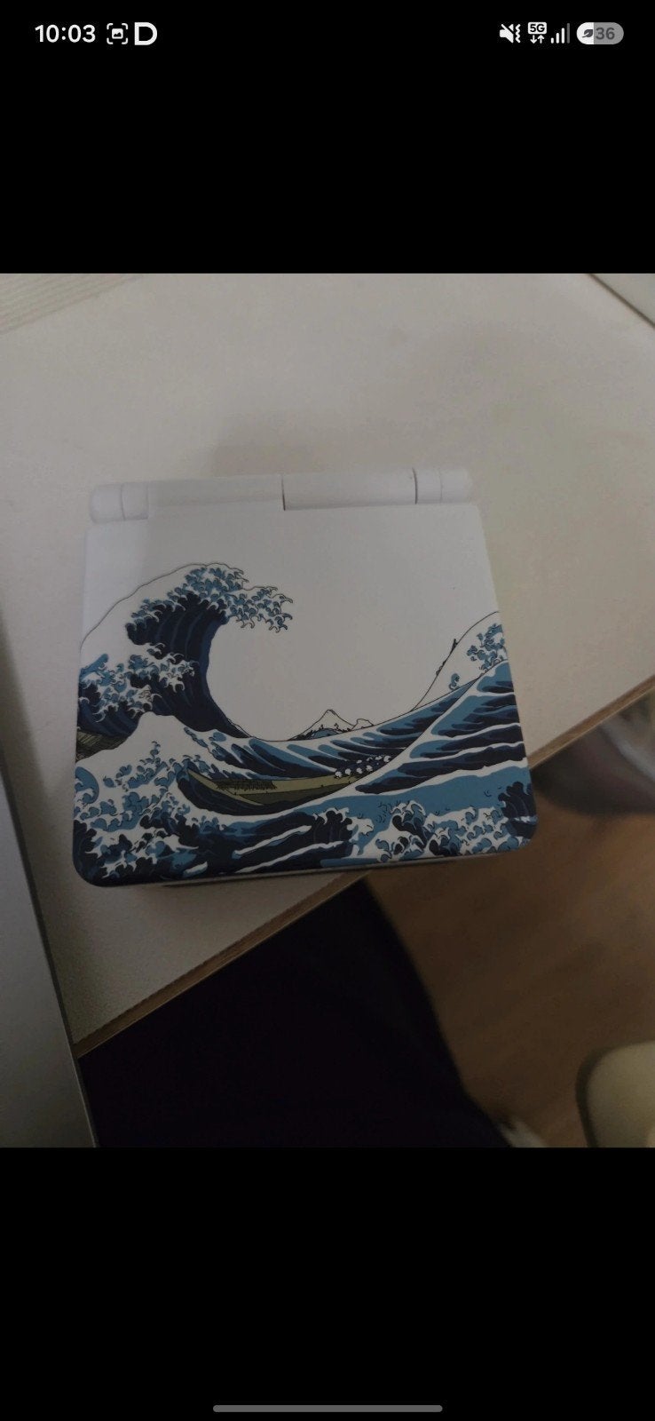 Game Boy Advance SP met Flash Card, Spelcomputers en Games, 1 speler, Ophalen of Verzenden, Zo goed als nieuw, Vanaf 3 jaar