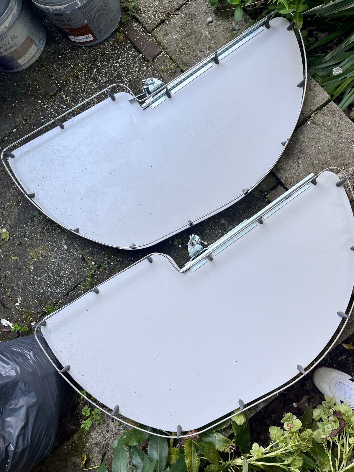 IKEA Rationell Uitschuifbaar hoekkast draaiplateau (2 stuks), Ophalen, Gebruikt, 50 tot 100 cm, Minder dan 100 cm