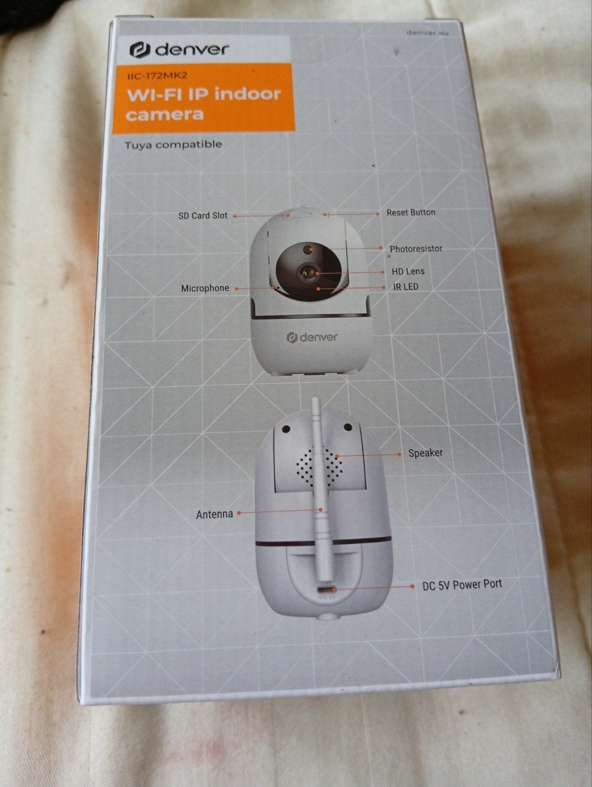 Denver wifi ip indoor camera, Ophalen of Verzenden, Nieuw