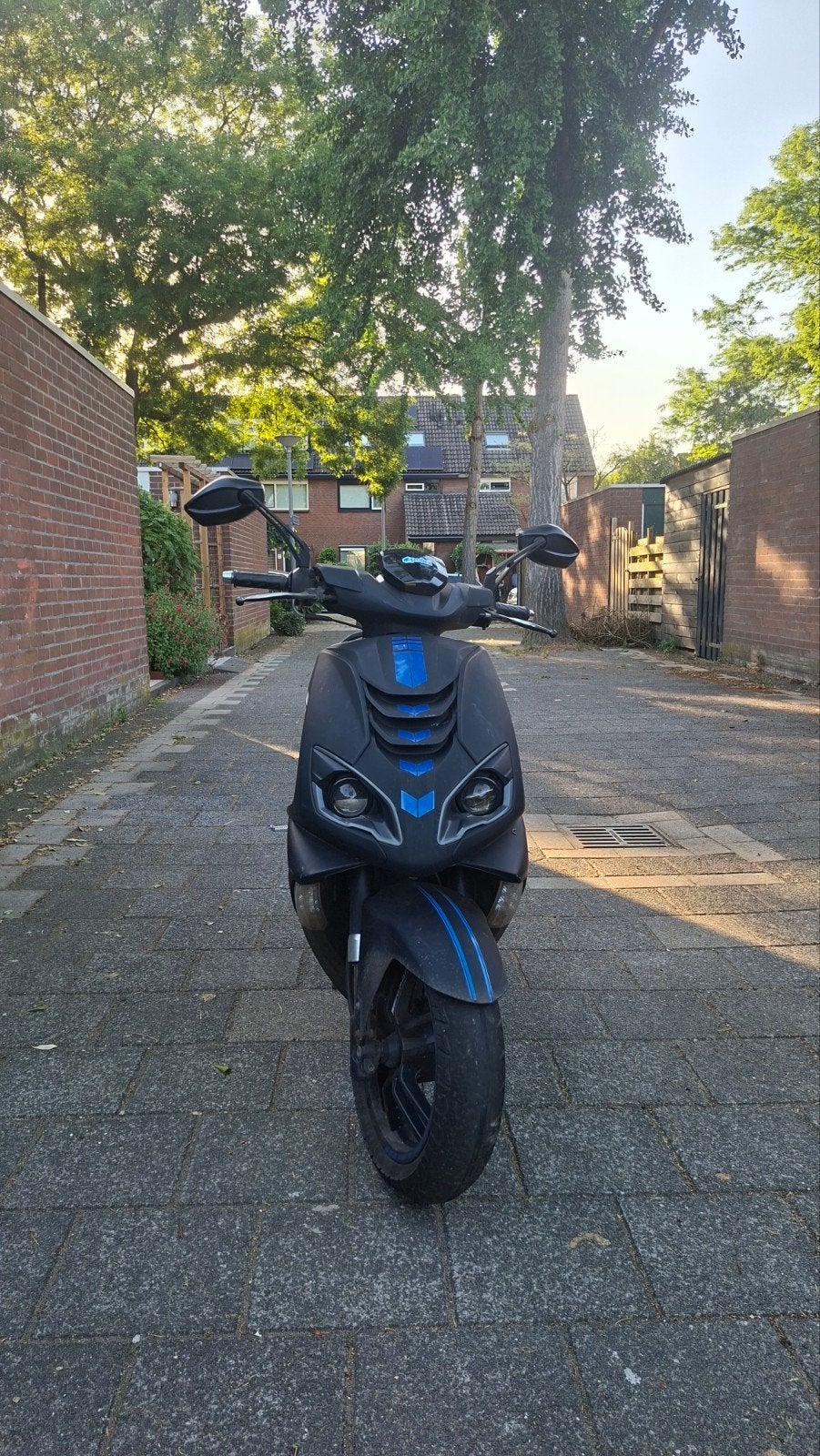 Peugeot Speedfight 4 zwart - (start niet), Fietsen en Brommers, Scooters | Peugeot, Ophalen, Gebruikt, Benzine, Speedfight
