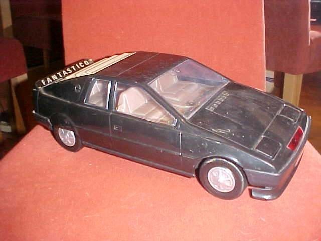Roman - Lotus Esprit plastic (zwart) 1/12, Ophalen of Verzenden, Gebruikt, Auto