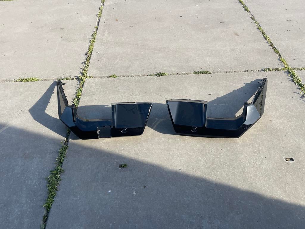 BMW M5 G90 Diffuser / Achterbumper Trim Set Hoogglans Zwart, Nieuw, Ophalen of Verzenden, Achter, Bumper