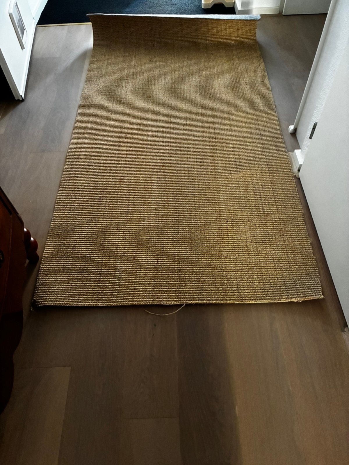 Tapijt - sisal - beige/licht bruin, Ophalen, 100 tot 150 cm, Beige, Rechthoekig