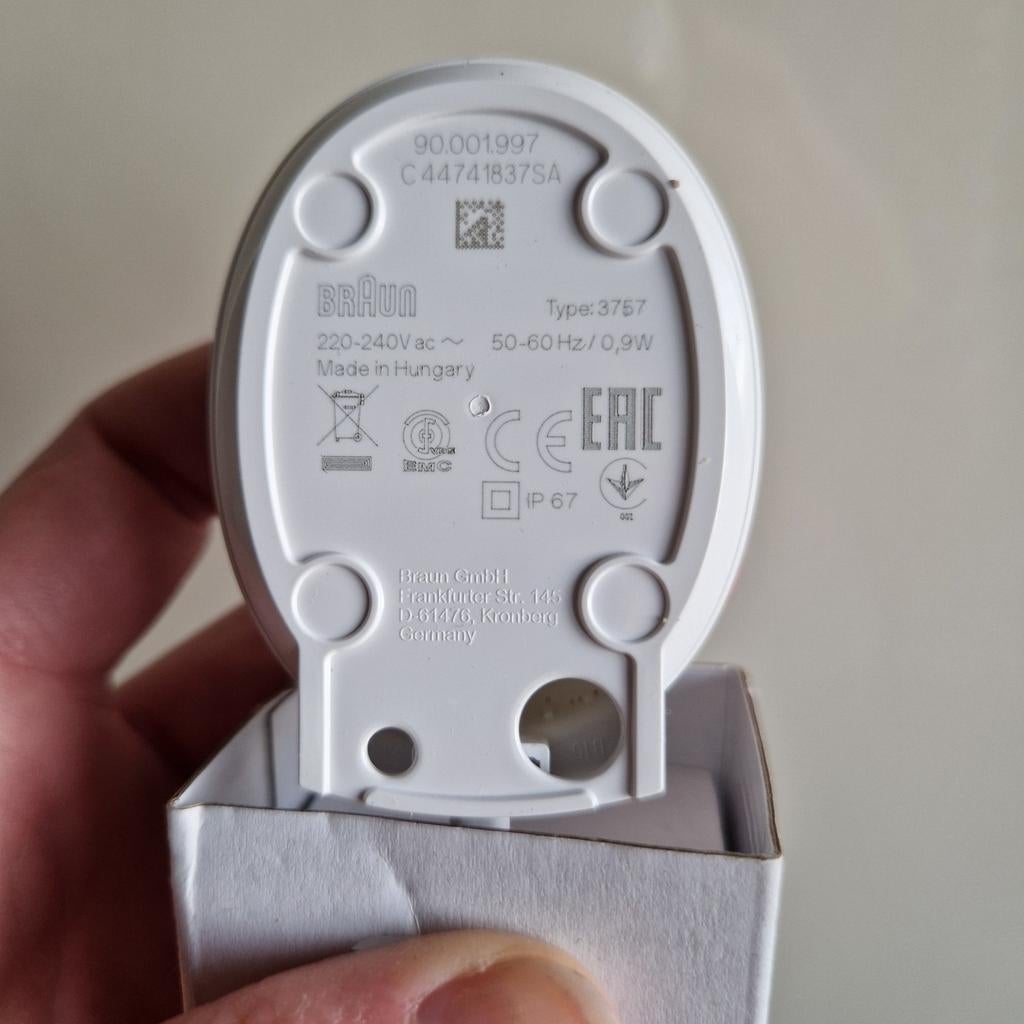 Nieuwe originele Oral-B oplader Type 3757, Ophalen of Verzenden, Nieuw, Mondverzorging
