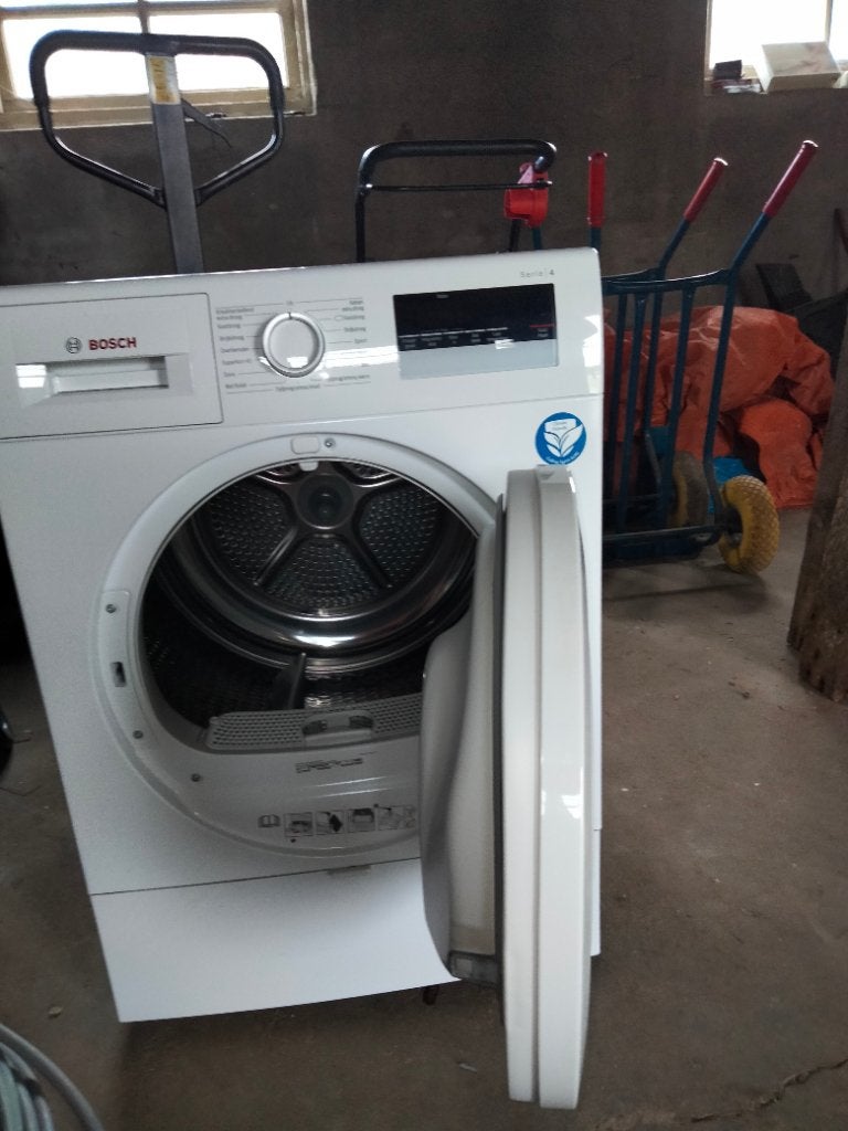Wasdroger, Ophalen, 6 tot 8 kg, Gebruikt, Anti-kreukfase