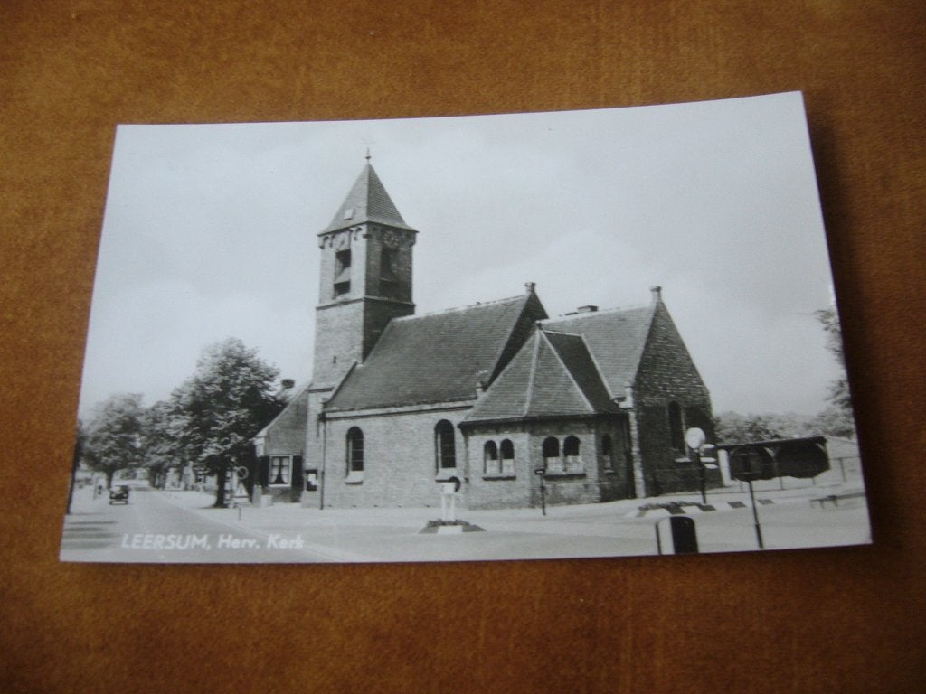 LEERSUM =  HERV KERK, Verzenden, 1960 tot 1980, Gelopen