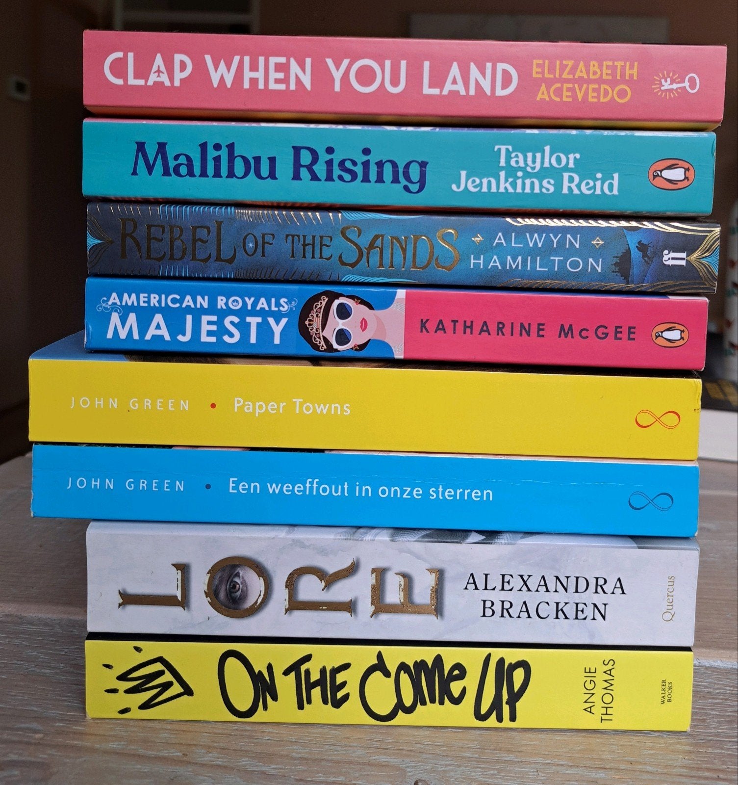 YA Books - Young adult boeken (1), Boeken, Ophalen of Verzenden, Zo goed als nieuw, John Green, Angie Thomas, Elizabeth Acevedo, Taylor Jenkins Reid