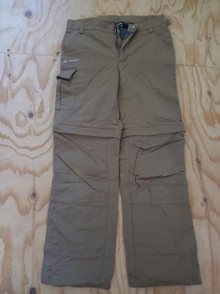 Vaude afritsbroek kinderbroek maat 122/128, Kinderen en Baby's, Broek, Gebruikt, Jongen of Meisje, Ophalen of Verzenden