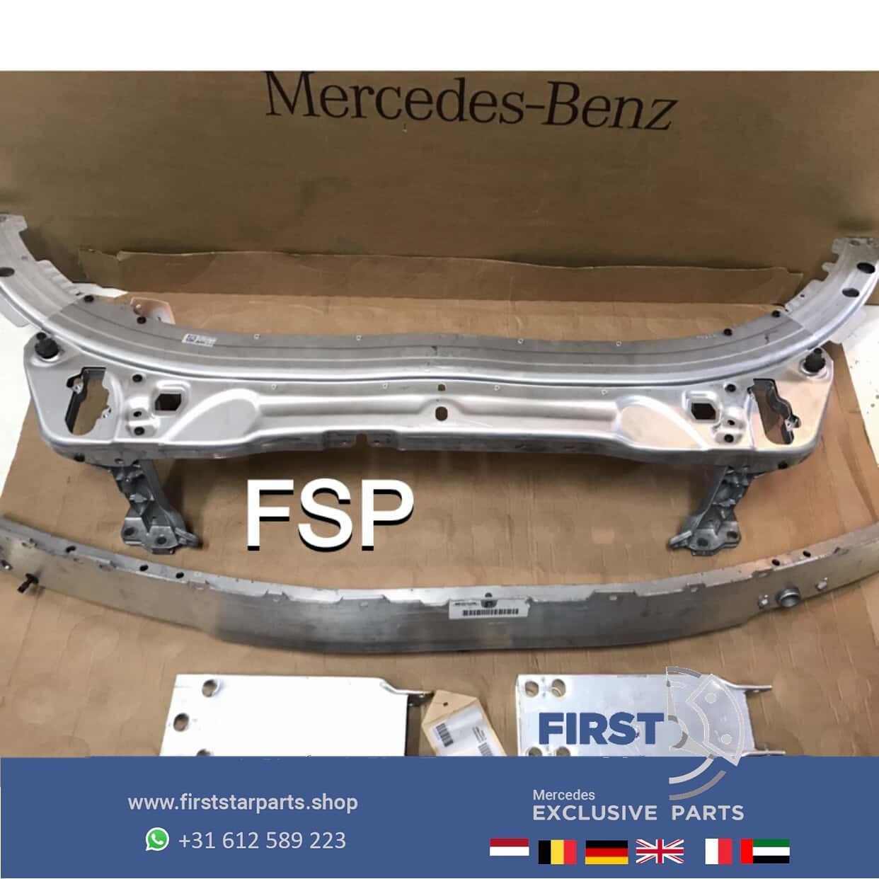 W205 C205 S205 C63 AMG VOORFRONT COMPLEET FRONT Mercedes C K, Gebruikt, -, Voor, Ophalen of Verzenden