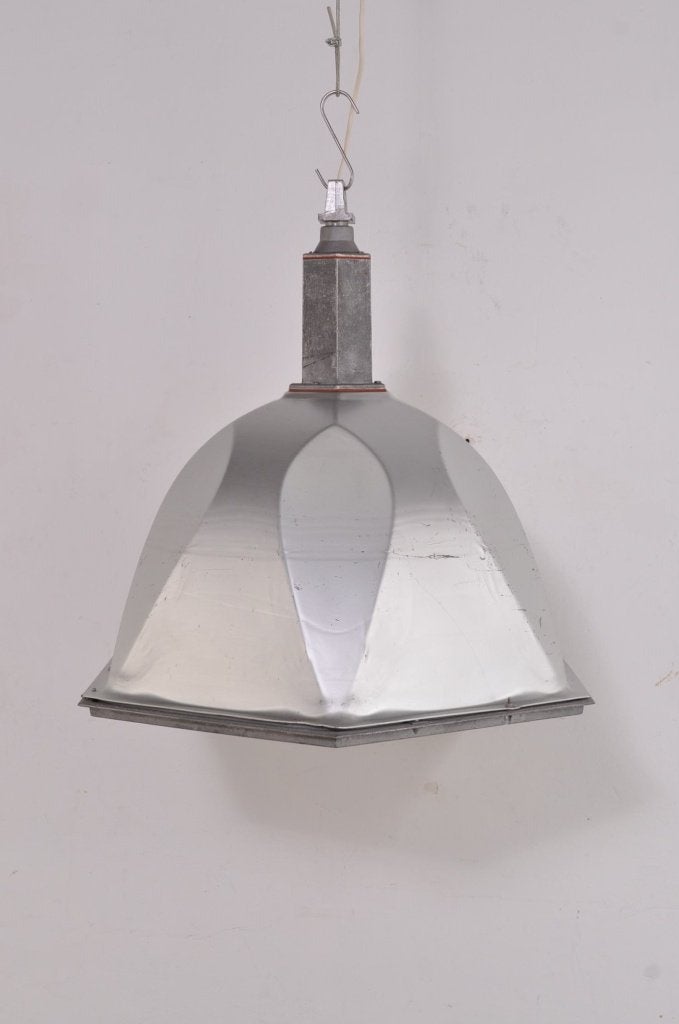 Industriële aluminium fabriekslamp hanglamp lamp, Huis en Inrichting, Ophalen of Verzenden, Gebruikt