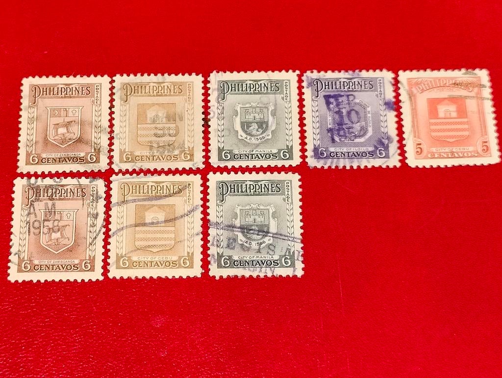 Filipijnse postzegels - 1950, Ophalen of Verzenden