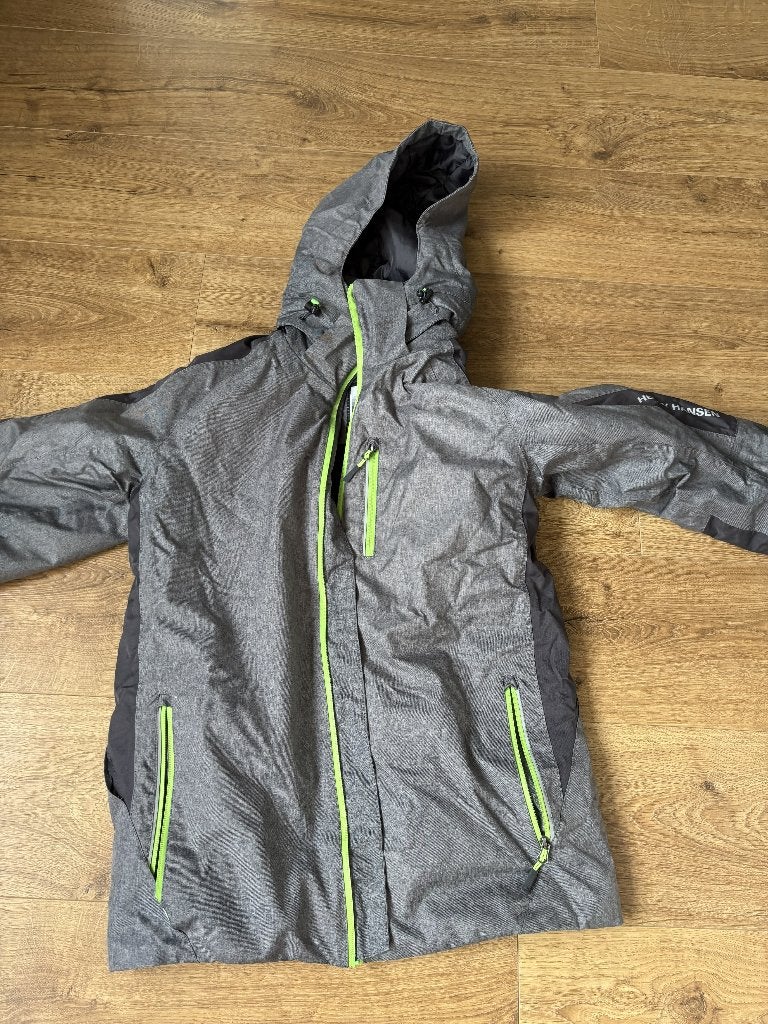 Helly Hansen skijas grijs – heren - Maat M, Ophalen of Verzenden, Zo goed als nieuw, Maat 48/50 (M), Jack