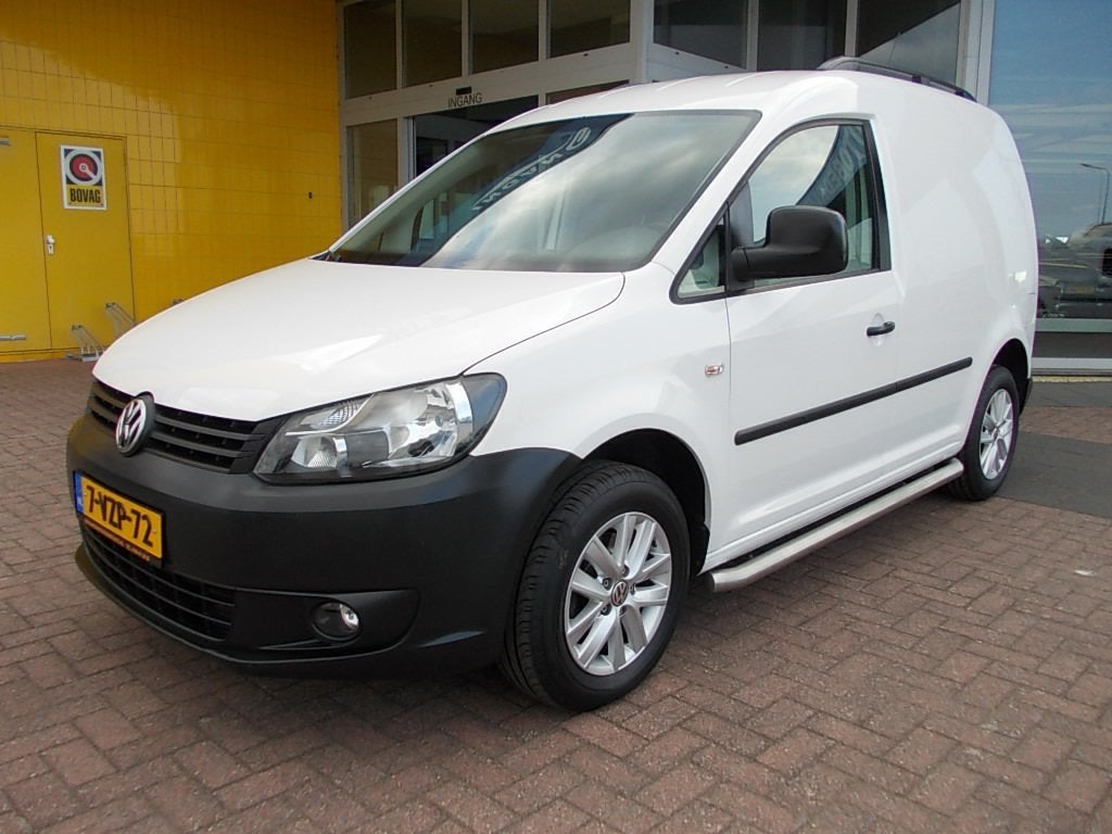 Volkswagen Caddy 1.6 TDI AIRCO, NAV., CRUISE CONTR. TREKHAAK, Euro 5, Stof, Gebruikt, 4 cilinders
