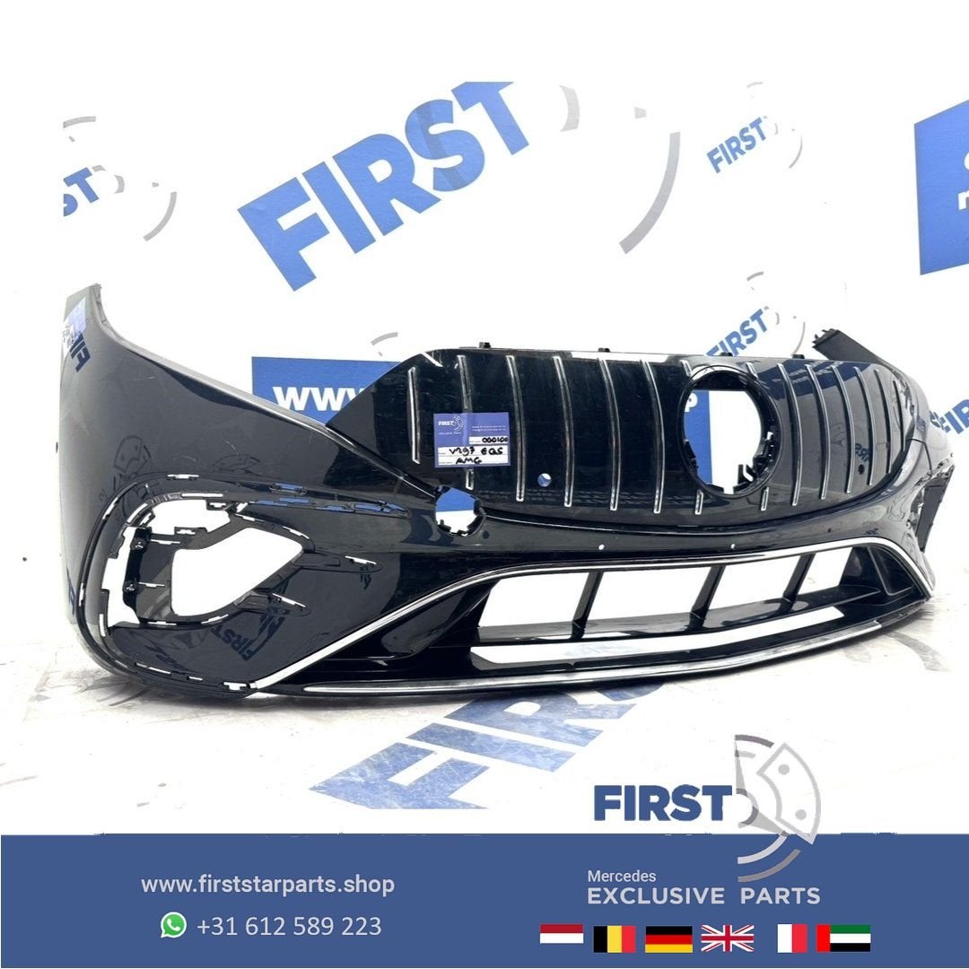BUMPER W297 EQS AMG VOORBUMPER A2978852002 EQ S Klasse 2021-, Gebruikt, -, Voor, Ophalen of Verzenden