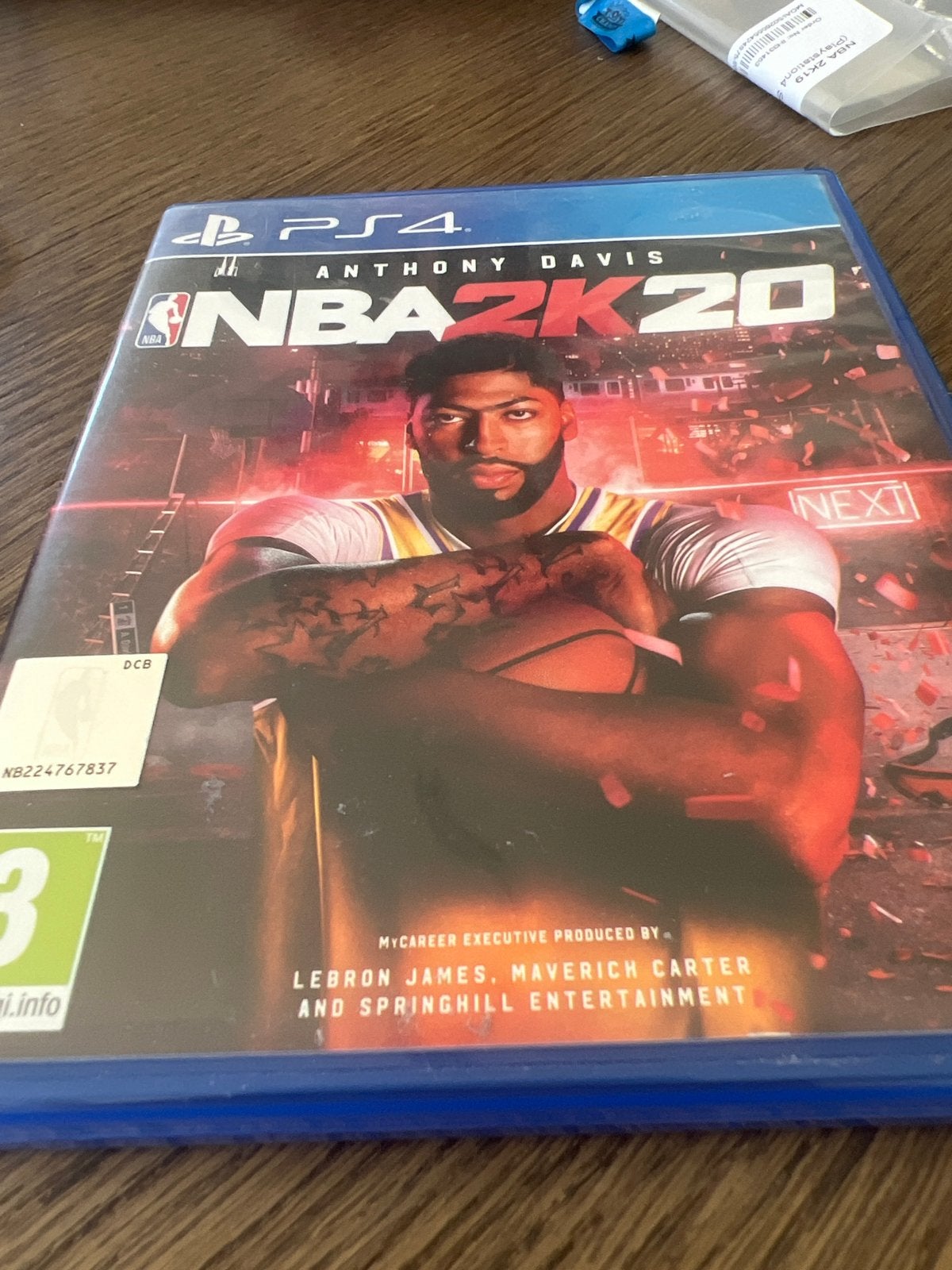 NBA 2K20 PS4 - Basketbalgame met Anthony Davis, Ophalen, Gebruikt, Eén computer, Sport