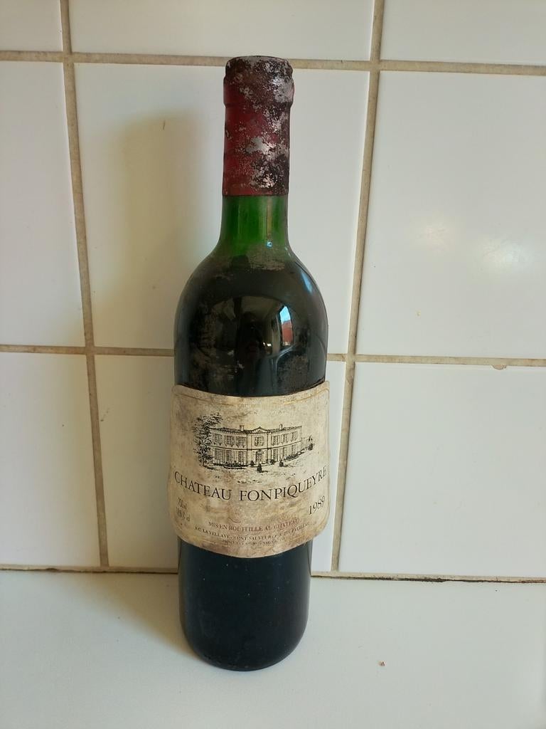 Château Fonpiqueyre 1989, Verzamelen, Wijnen, Ophalen, Frankrijk, Rode wijn
