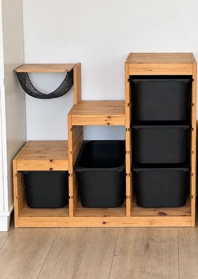 IKEA TROFAST opbergcombinatie grenen met bakken, Ophalen, Gebruikt, Kast