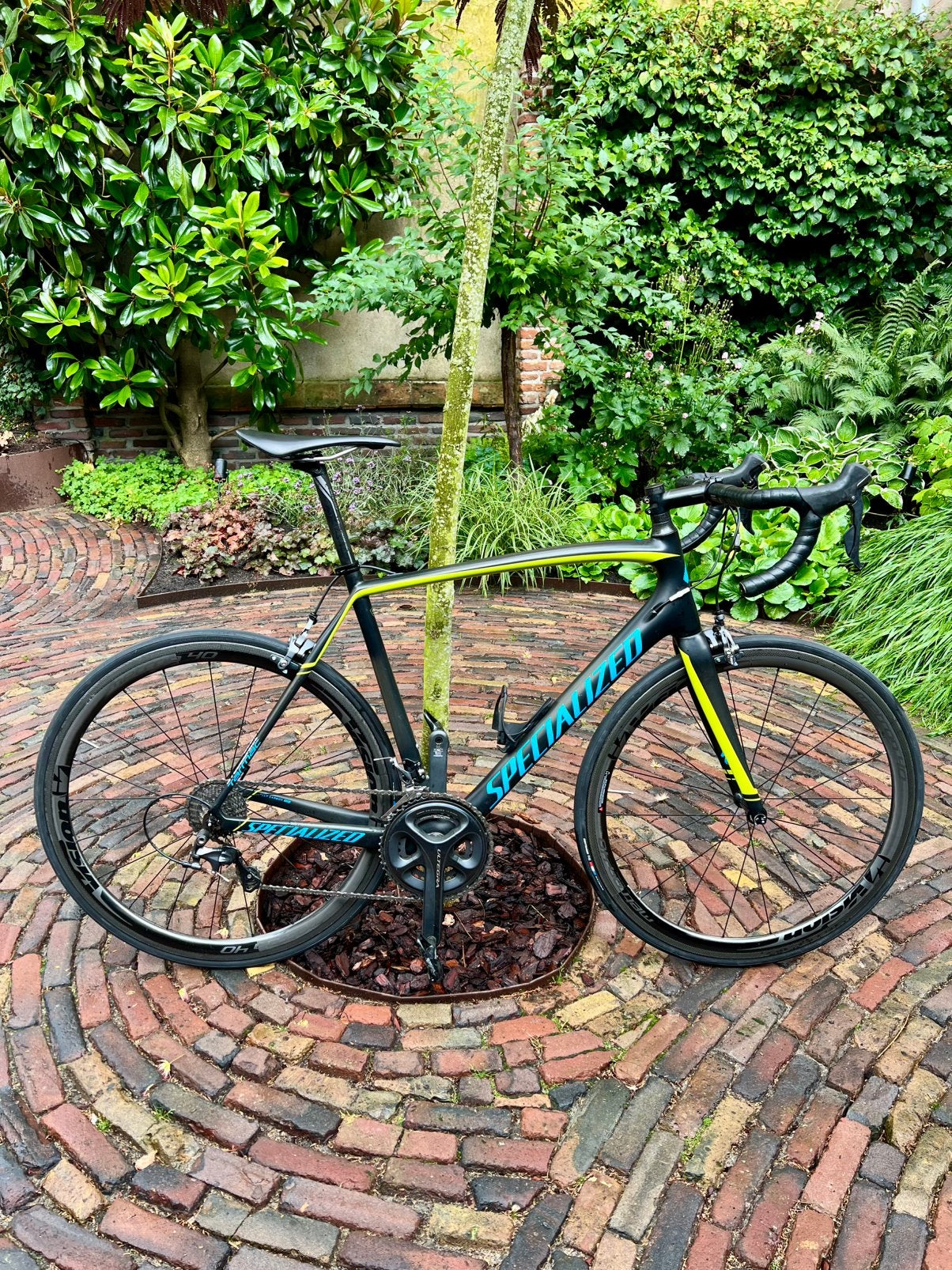 Specialized Tarmac Carbon | Ultegra| Vision Metron 40 Carbon, Fietsen en Brommers, Fietsen | Racefietsen, Gebruikt, Carbon, Velgrem