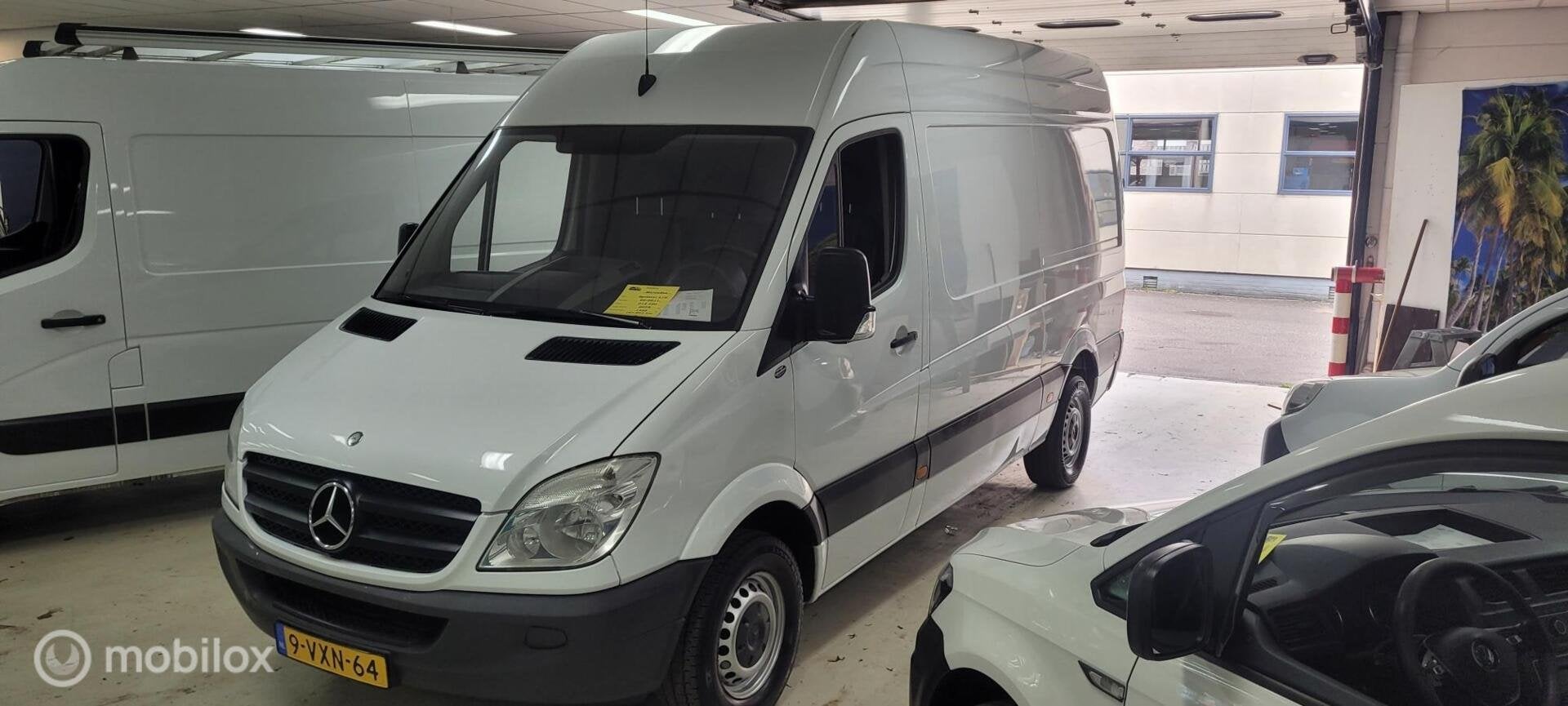 Mercedes Sprinter 313CDI 2.2 CDI 366 EHD, Auto's, Euro 5, Gebruikt, 4 cilinders, Wit