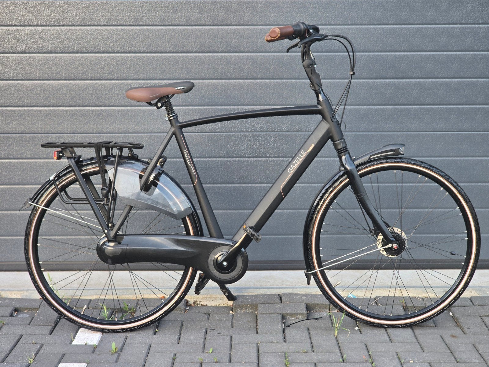 Zgan Gazelle Orange C8 Herenfiets, Fietsen en Brommers, Ophalen, ., Versnellingen, Zo goed als nieuw
