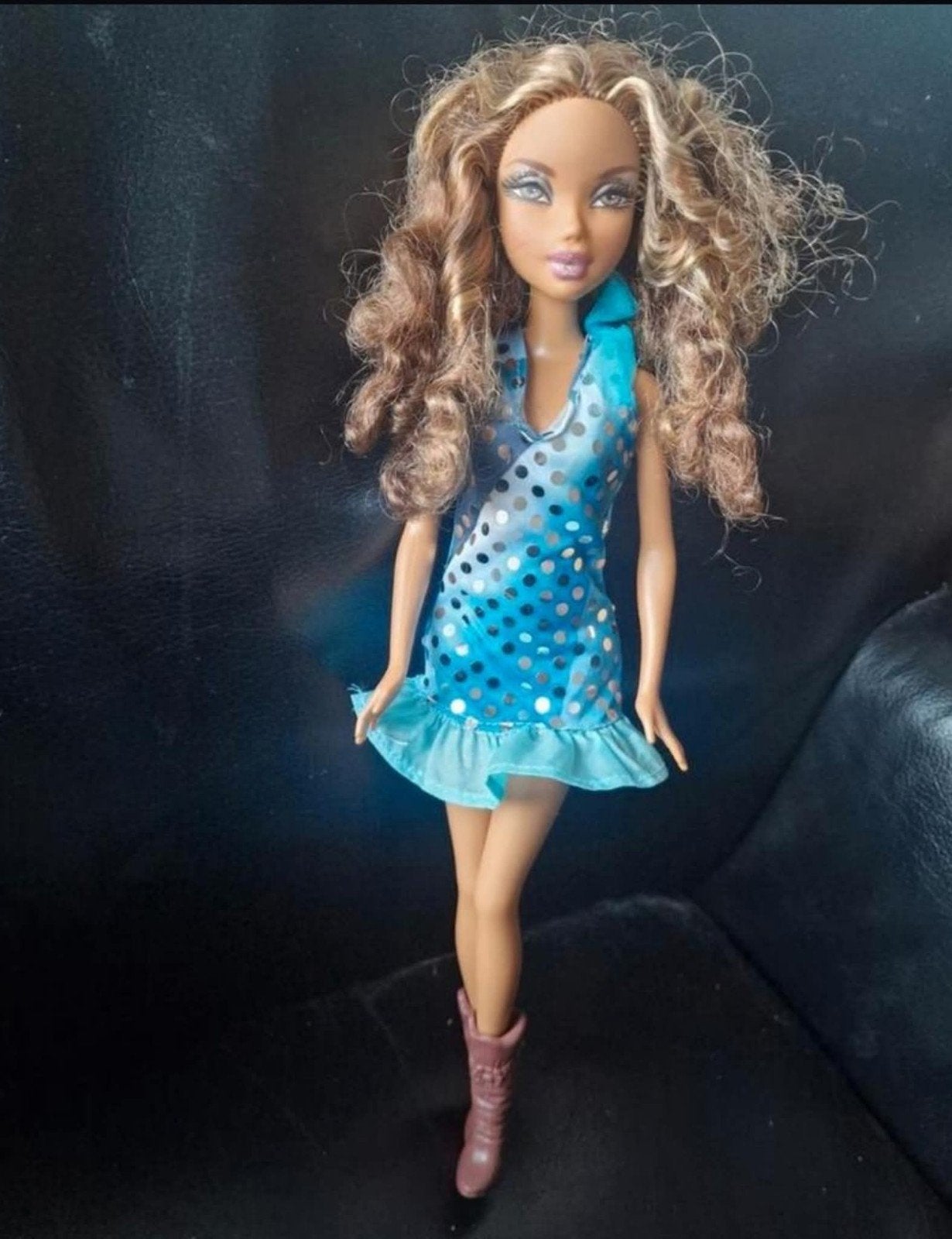 My Scene Glam Curly Hair Madison Pop 1999 Mattel, Ophalen of Verzenden, Gebruikt, Overige typen