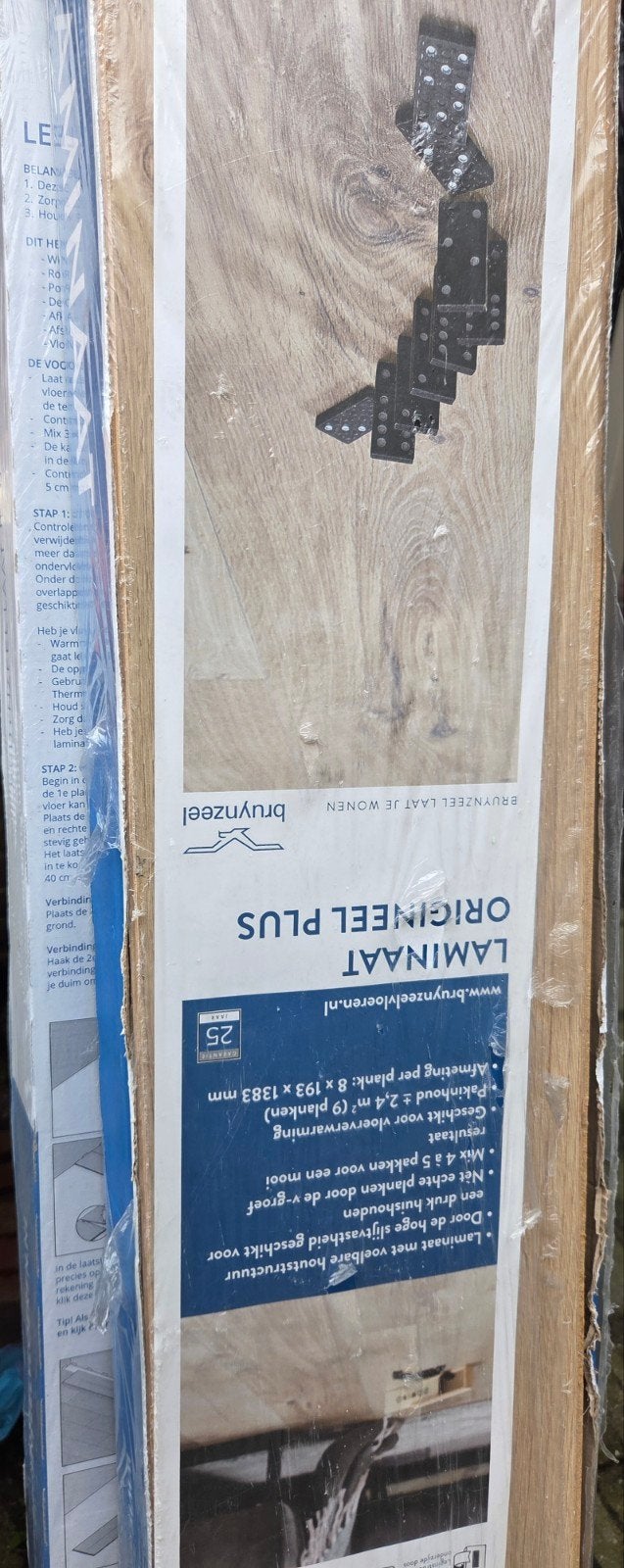Bruynzeel Origineel Plus Laminaat - 2.4m² per pak, Doe-het-zelf en Verbouw, Ophalen, 50 tot 150 cm, Nieuw, 10 tot 30 cm