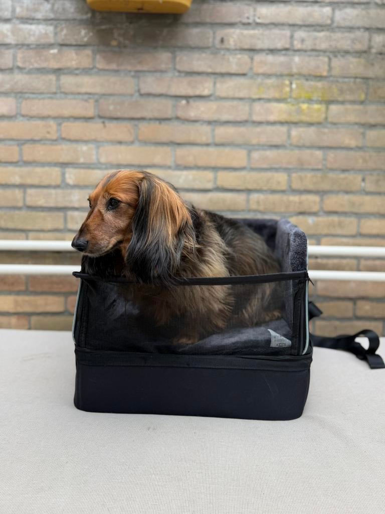 Trixie autostoel hondenmand kleine hond, Dieren en Toebehoren, Ophalen of Verzenden, Zo goed als nieuw