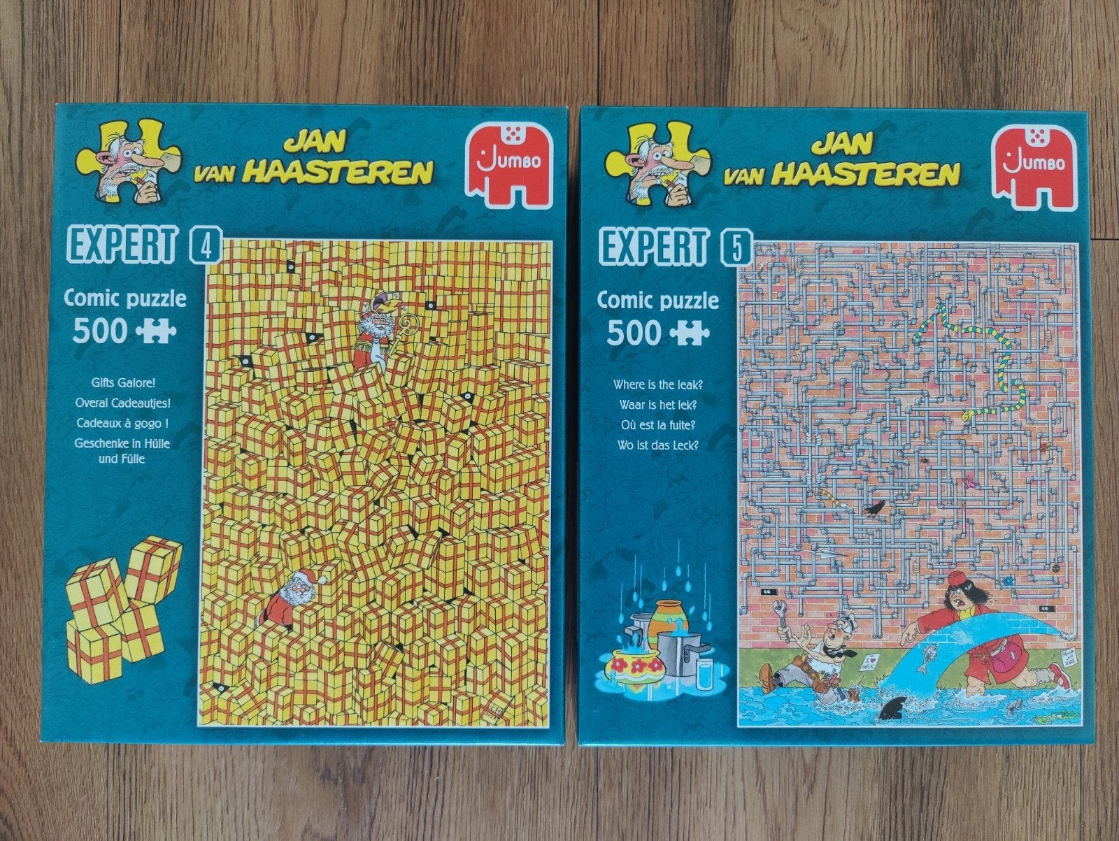 jan van haasteren puzzels - 500 stukjes - als nieuw!, Ophalen of Verzenden, 500 t/m 1500 stukjes, Zo goed als nieuw, Legpuzzel