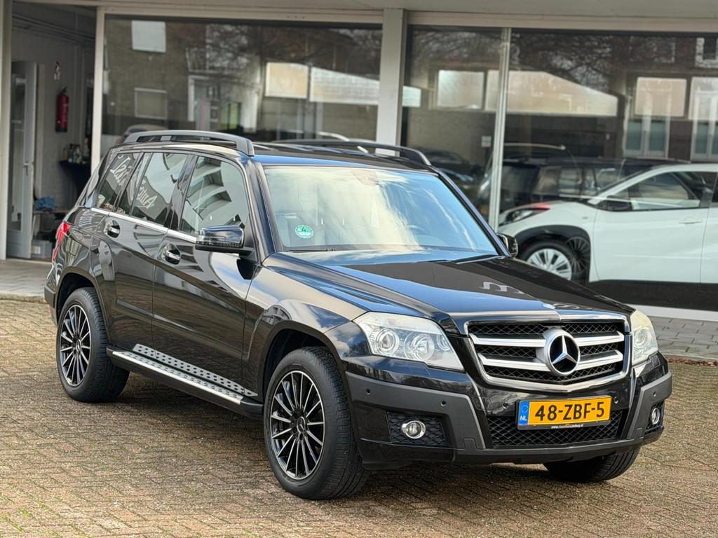 Mercedes-Benz GLK-klasse 280 4-Matic|Leer|Sublieme staat!, Automaat, Gebruikt, Zwart, 2000 kg
