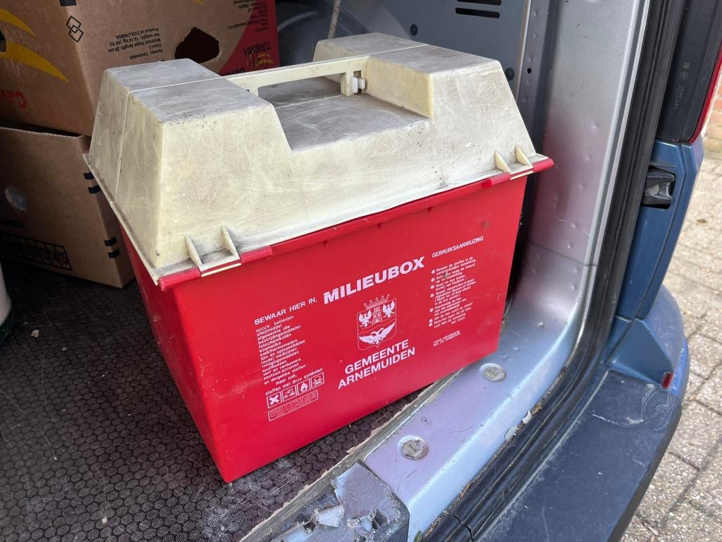 Milieubox, Gebruikt, 100 cm of meer, 60 cm of meer, Ophalen of Verzenden