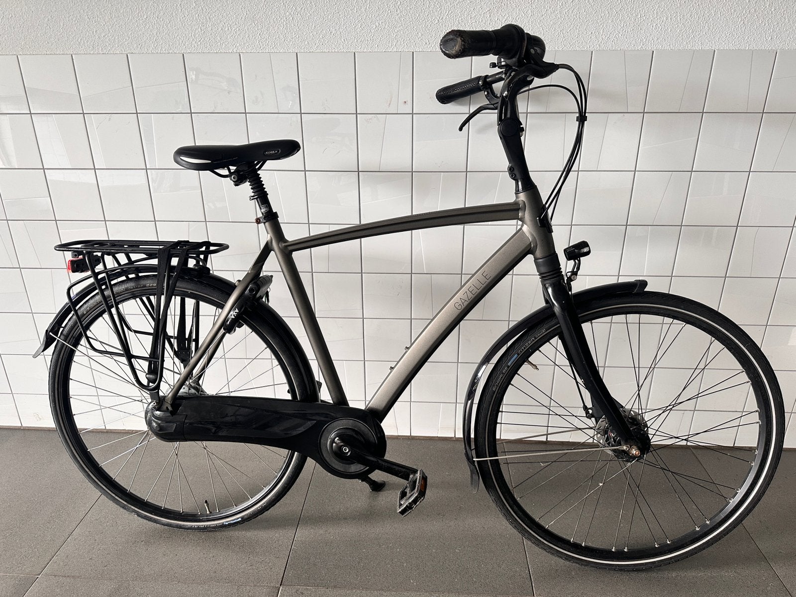 Gazelle Chamonix C8, Fietsen en Brommers, Fietsen | Heren | Herenfietsen, Zo goed als nieuw, Gazelle, 57 tot 61 cm, Versnellingen