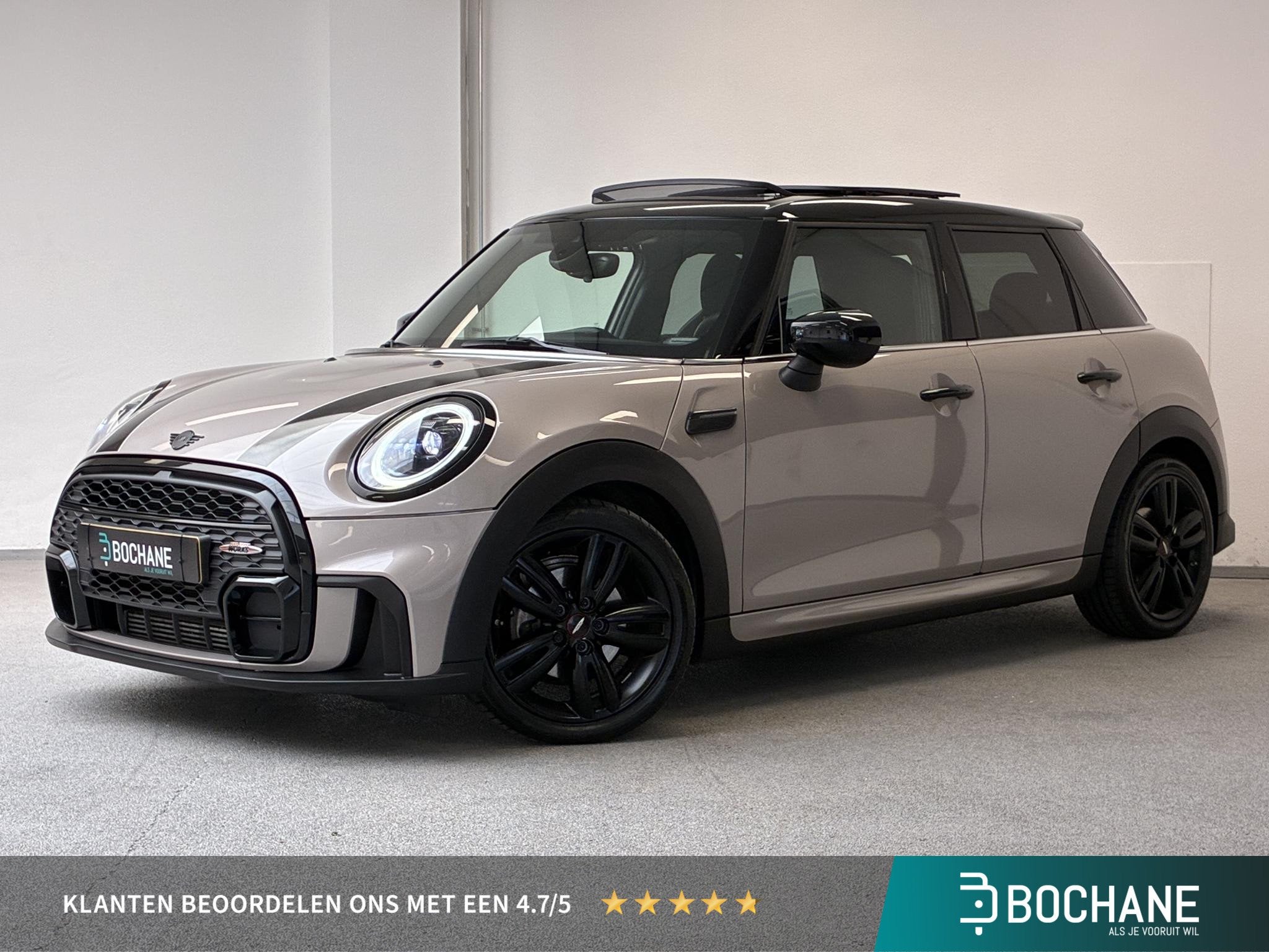 Mini Cooper 1.5 John Cooper Works JCW | PANO | CAMERA | CARP, Auto's, Mini, 136 pk, Gebruikt, Met garantie (alle), Origineel Nederlands
