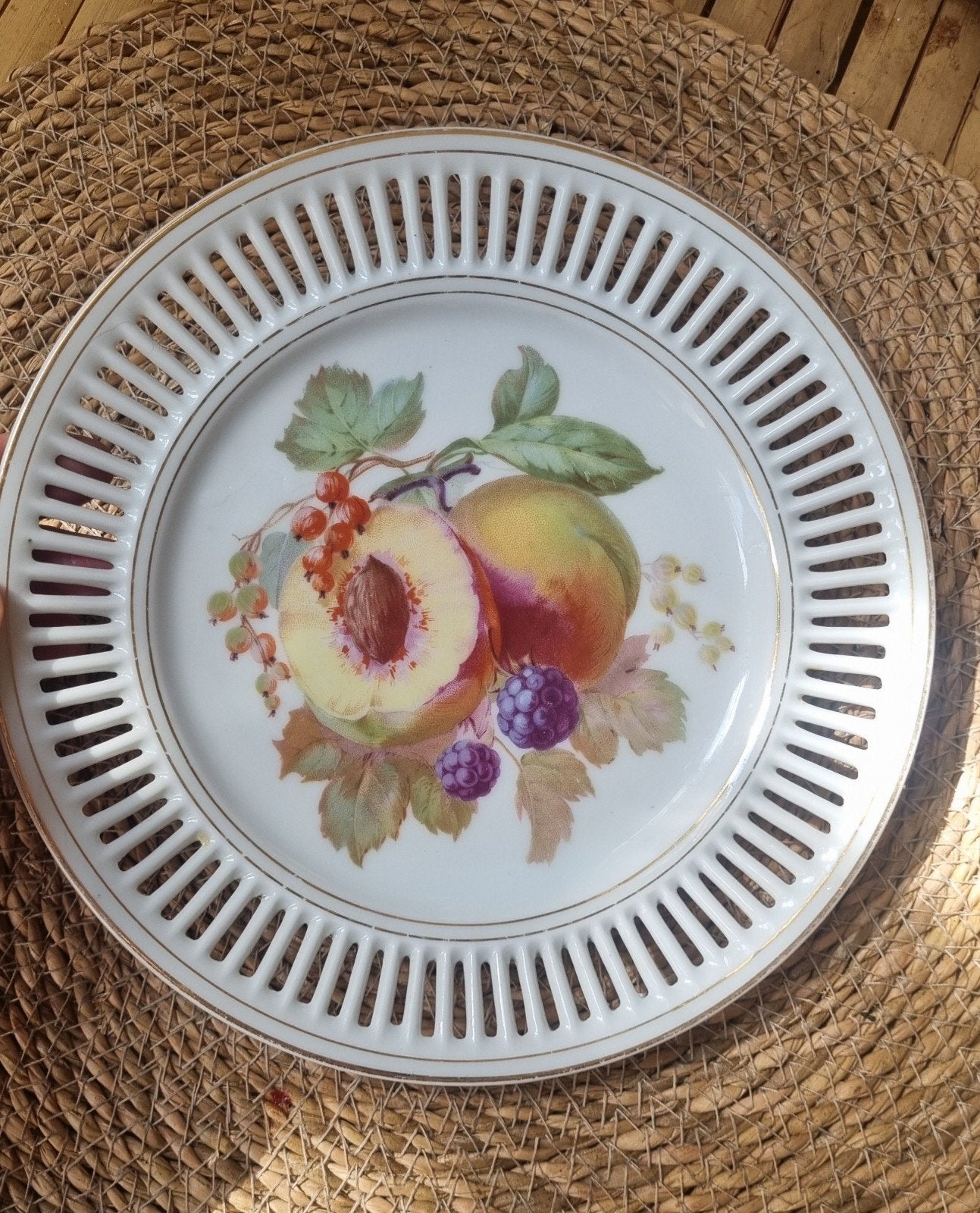Vintage Union K bordje - Made in Czecho-Slovakia, Antiek en Kunst, Ophalen of Verzenden