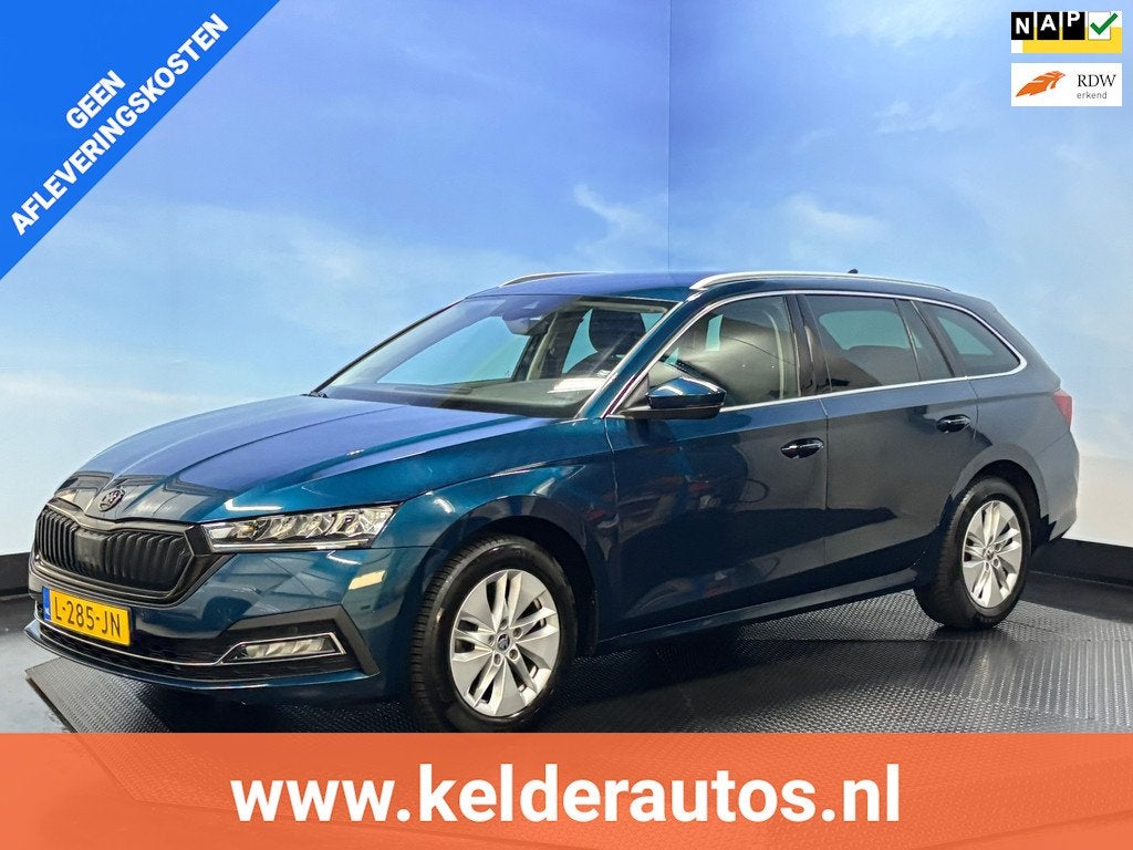 Skoda Octavia Combi 1.0 TSI Business Edition Clima | Navi |, Stof, Gebruikt, Euro 6, Origineel Nederlands