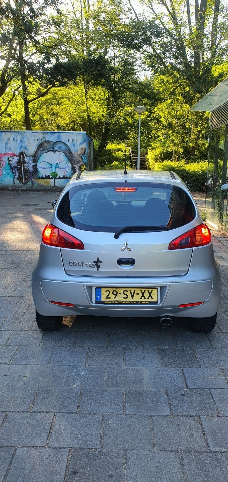 Mitsubishi Colt 1.3 Mivec CZ3 2006 Grijs, Voorwielaandrijving, Colt, Origineel Nederlands, Zilver of Grijs