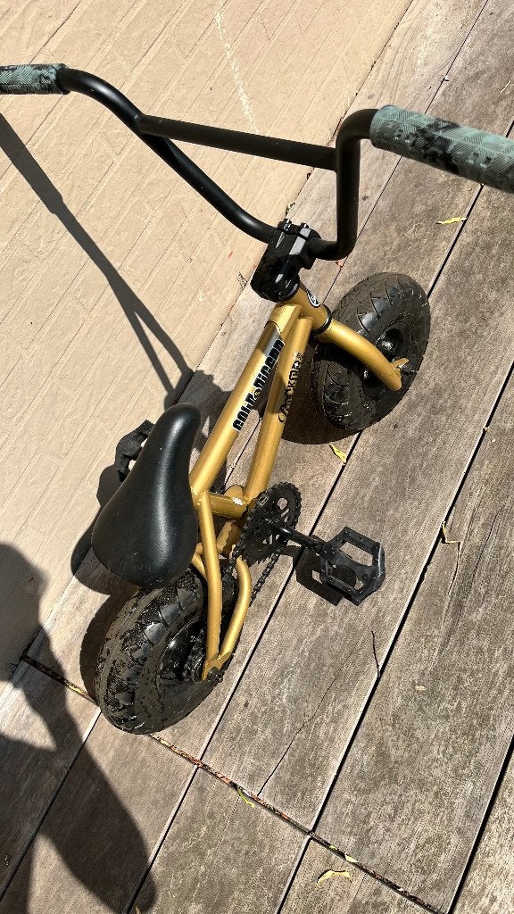 Rocker mini BMX gold, Ophalen, Zo goed als nieuw, Overige typen